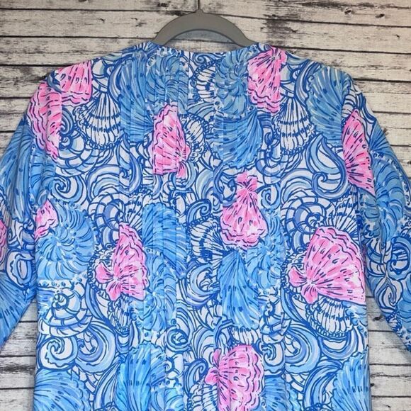 Lilly Pulitzer Marilina Tunic Dress Raising Shell - Picture 4 of 10